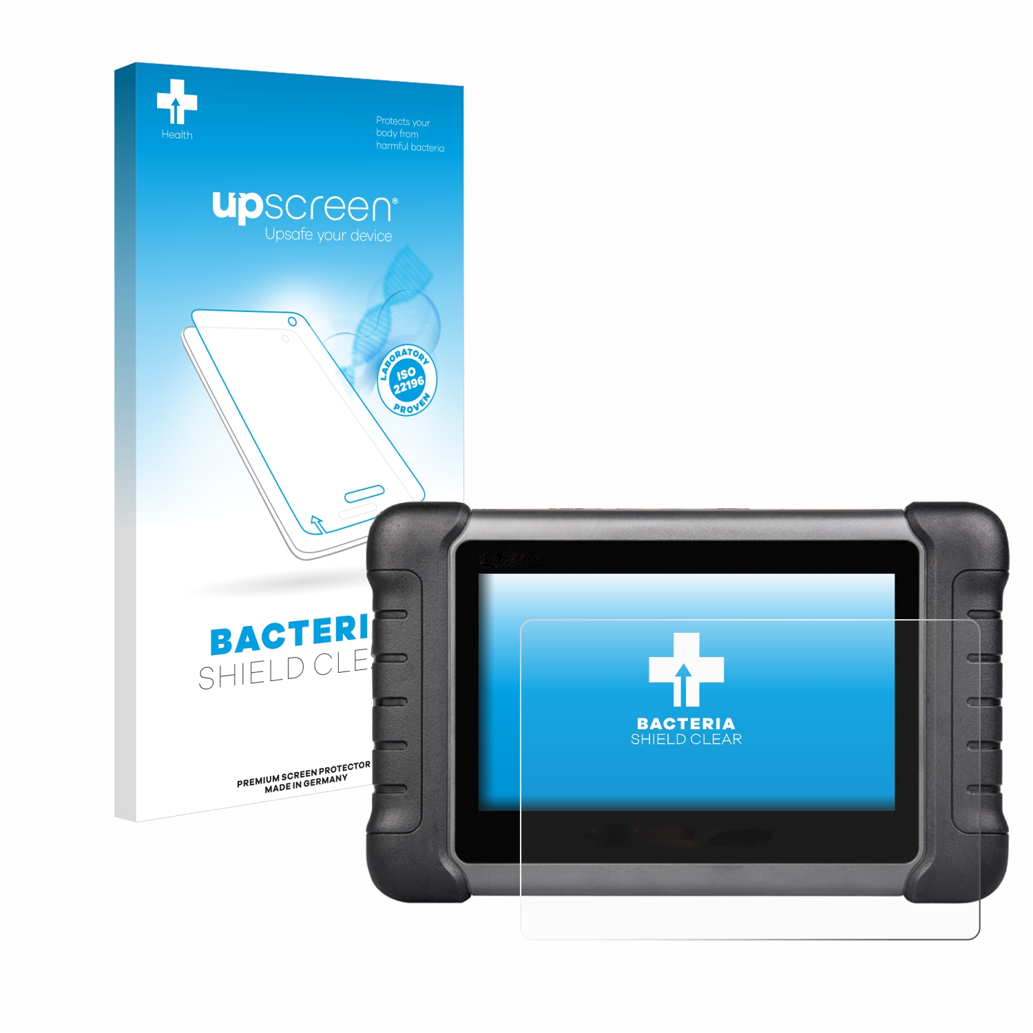 MX808s) Autel antibakteriell UPSCREEN klare Schutzfolie(für MaxiCheck