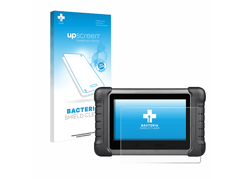 UPSCREEN antibakteriell klare Schutzfolie(für Autel MaxiCheck MX808s)