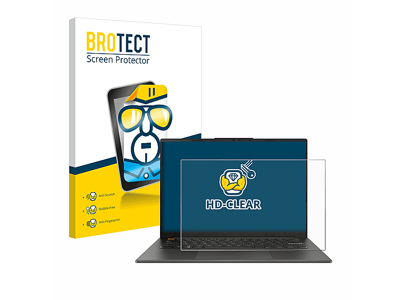 BROTECT klare Schutzfolie(für ASUS VivoBook S 14 OLED K5404)