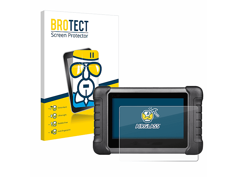 BROTECT Airglass klare Schutzfolie(für Autel MaxiCheck MX808s)