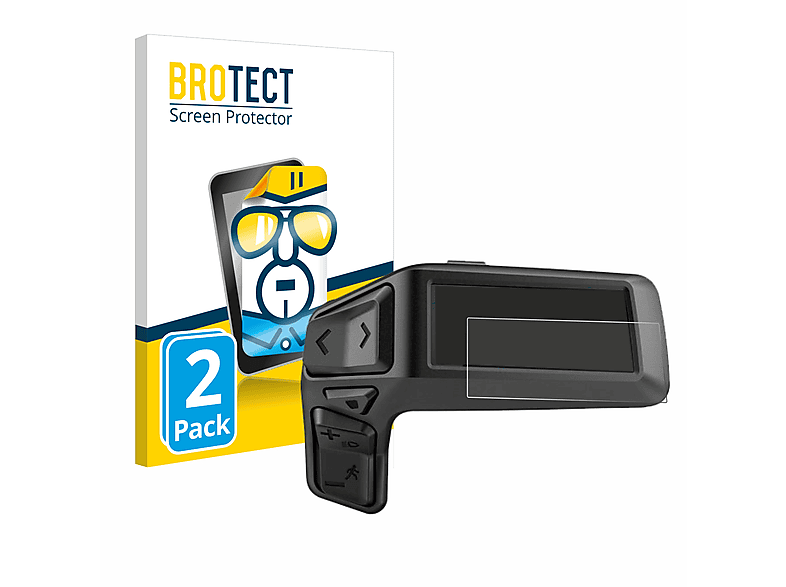BROTECT 2x klare Schutzfolie(für Bosch Purion 200) | Navi-Taschen & -Schutzfolien