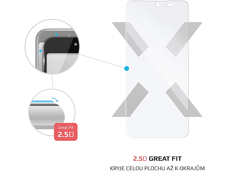 Plus) Displayschutz(für FIXG-929 iPhone 14 Apple FIXED