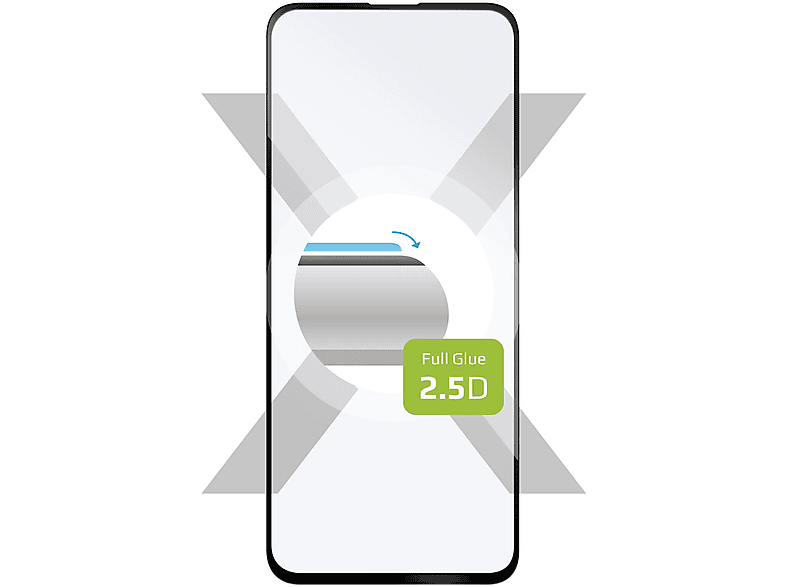 FIXED FIXGFA-483-BK Displayschutz(für Samsung Galaxy A51)