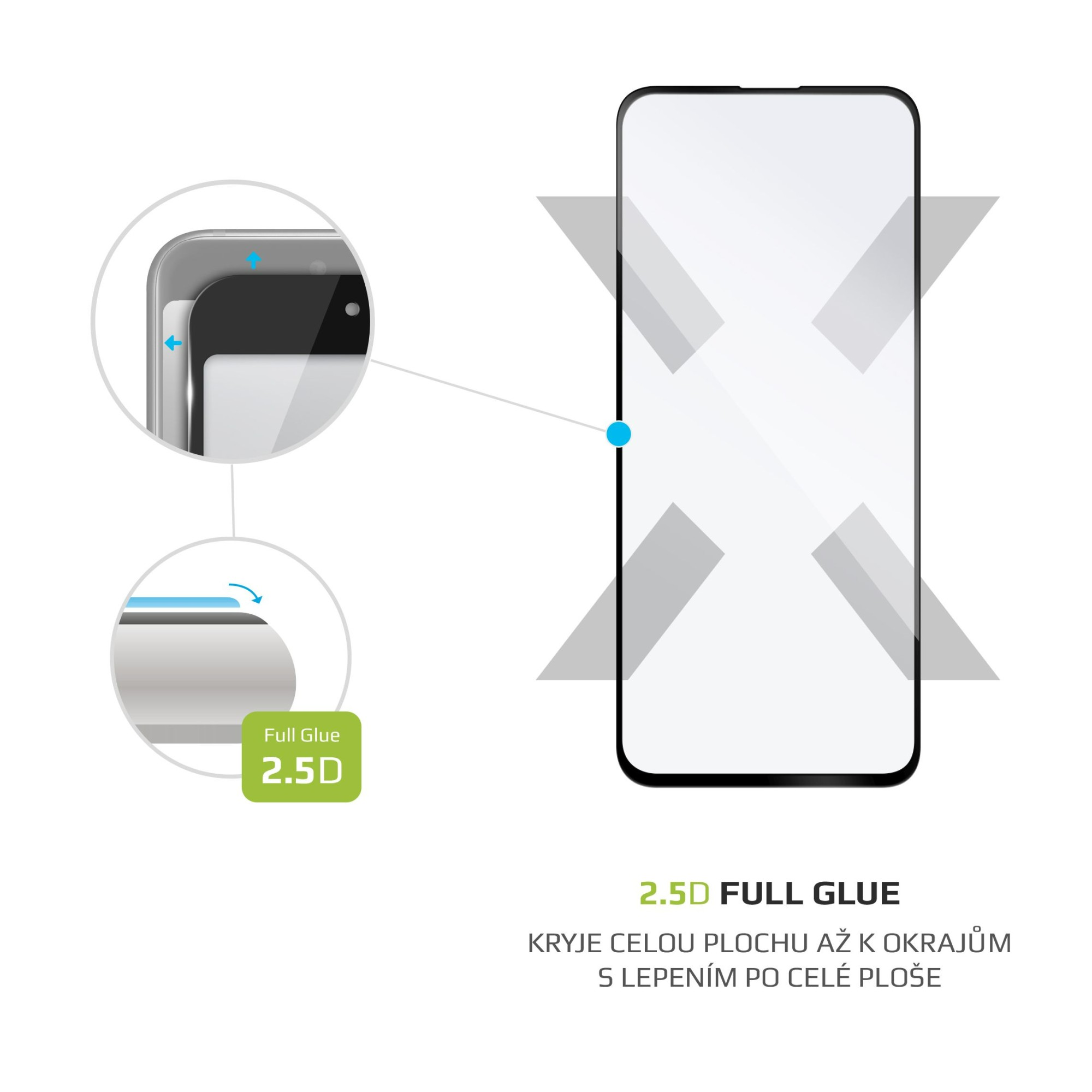 A51) Displayschutz(für FIXED FIXGFA-483-BK Galaxy Samsung