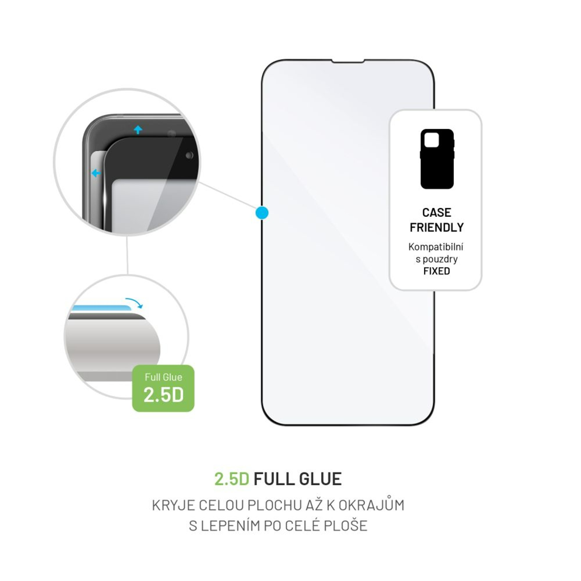 3 Pezzi Pellicola Vetro Temperato per iPhone 16 Pellicola