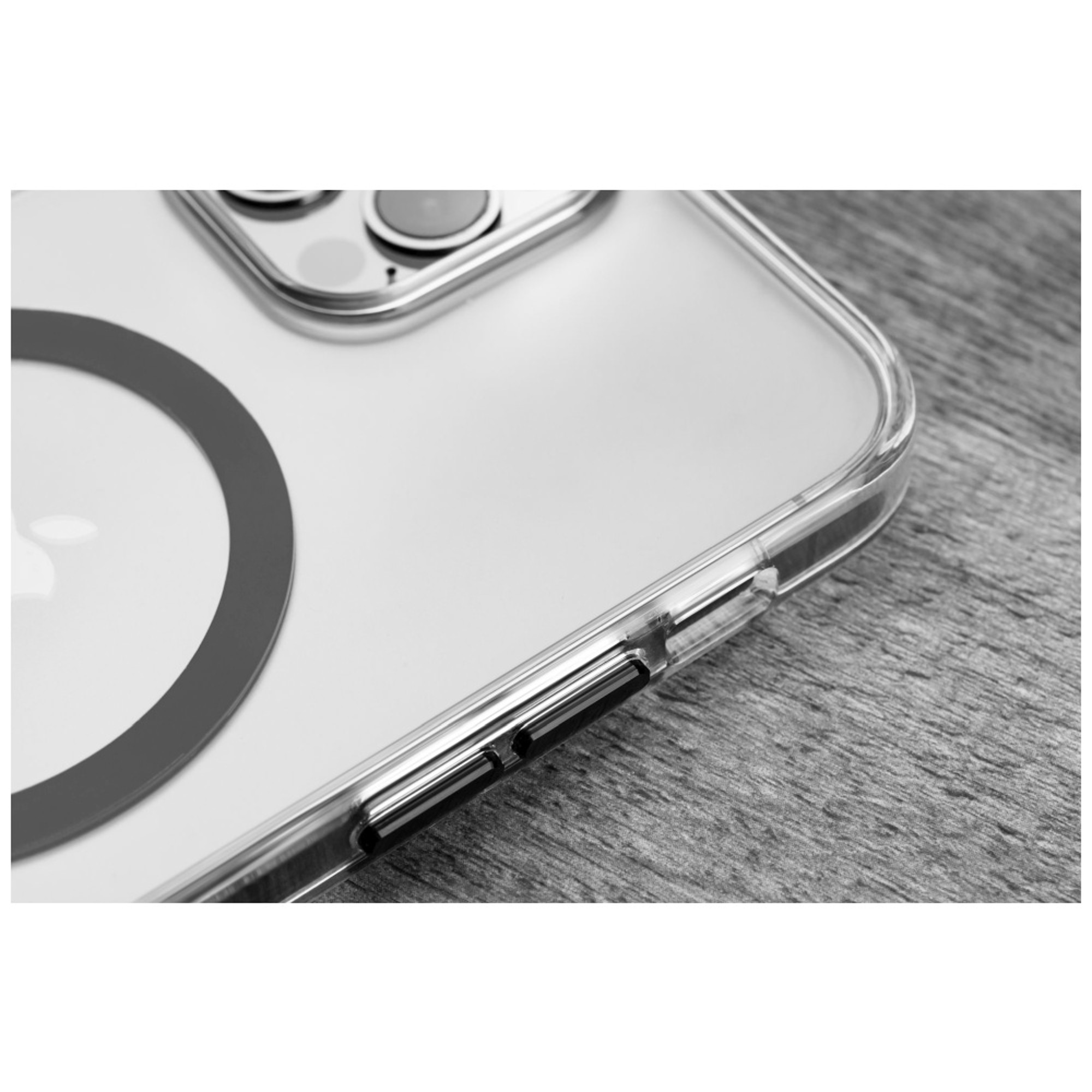 14 FIXPURM-929-BK, Plus, Schwarz iPhone FIXED Backcover, Apple,