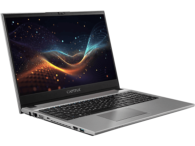 CAPTIVA Power Starter I77-223, Business-Notebook mit 15,6 Zoll Display Core™ i5 Prozessor, 8 GB RAM, 250 GB SSD, silberfarben