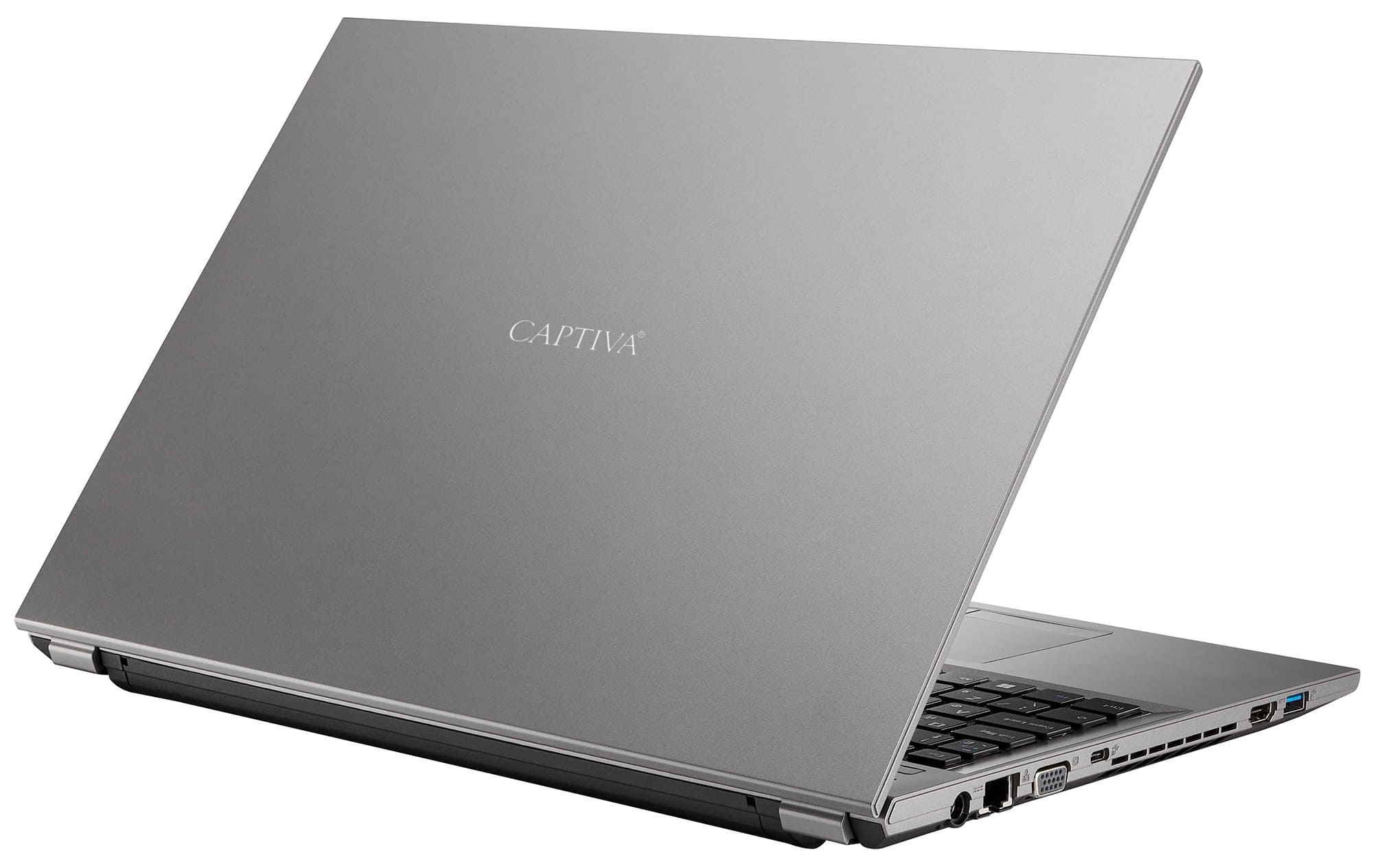 CAPTIVA Power GB 32 Zoll silberfarben Display Prozessor, mit Business-Notebook Starter 15,6 RAM, Core™ SSD, 1000 i5 GB I77-284