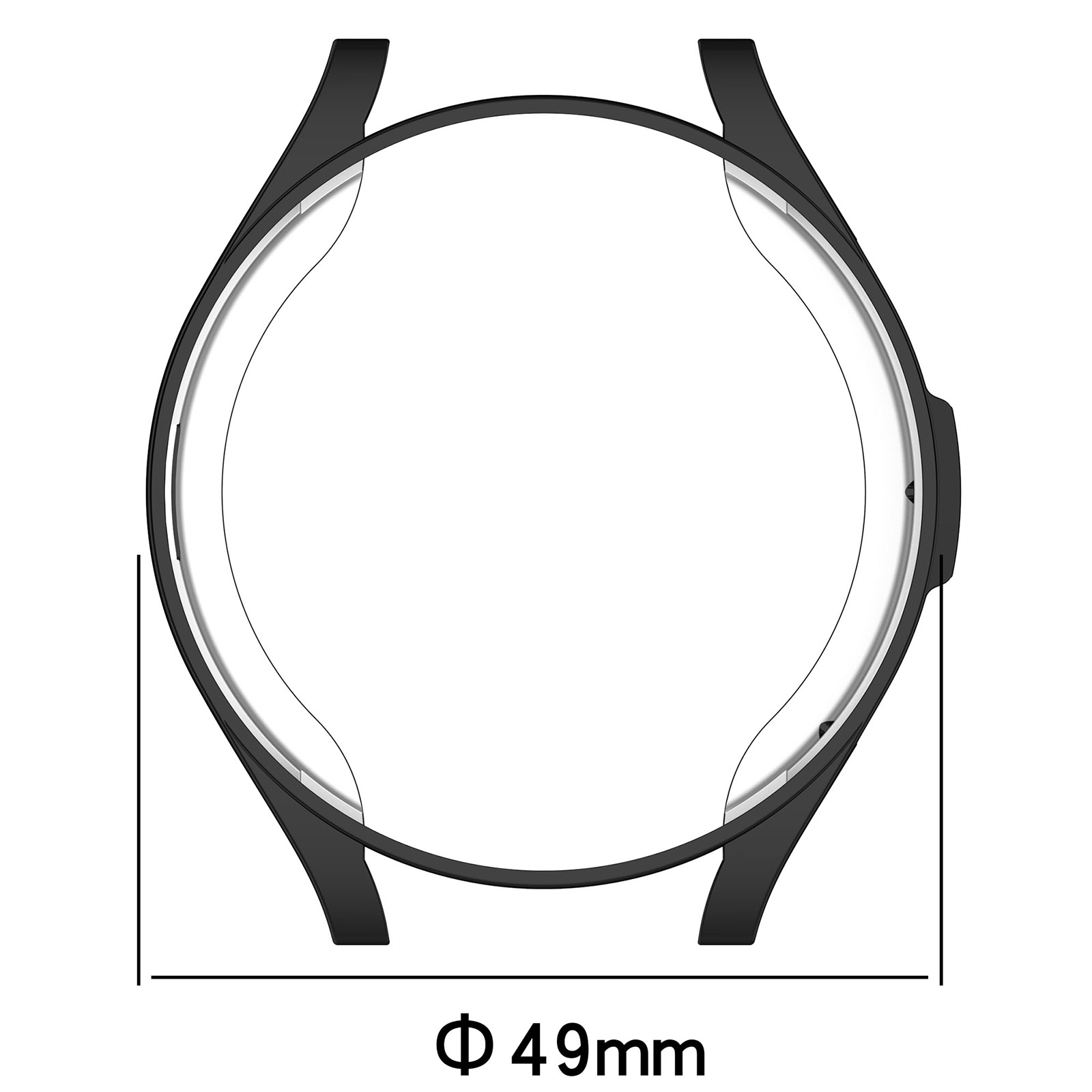 Galaxy Watch Uhrengehäuse(für Classic Samsung 6 mm) INF 291492 47