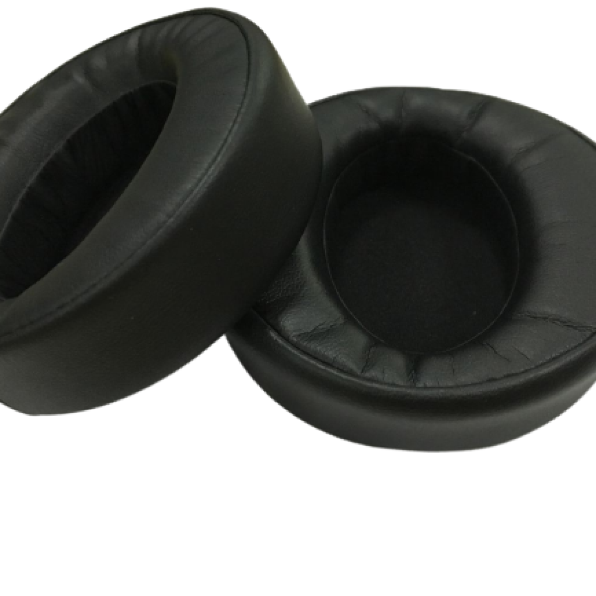 MDR Cover Paar für: 1 Schwarz Full für passend Ohrpolster INF PU-Protein-Leder-Ohrpolster SONY SONY XB950
