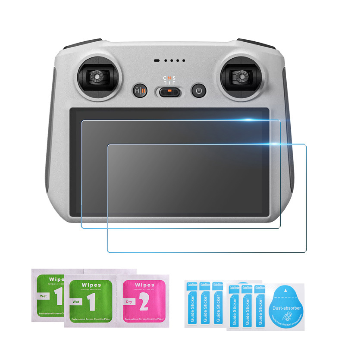 Bildschirmschutz, Schwarz RC-Fernbedienung, / für 2er-Pack Mini DJI Displayschutzfolie INF 3 Pro