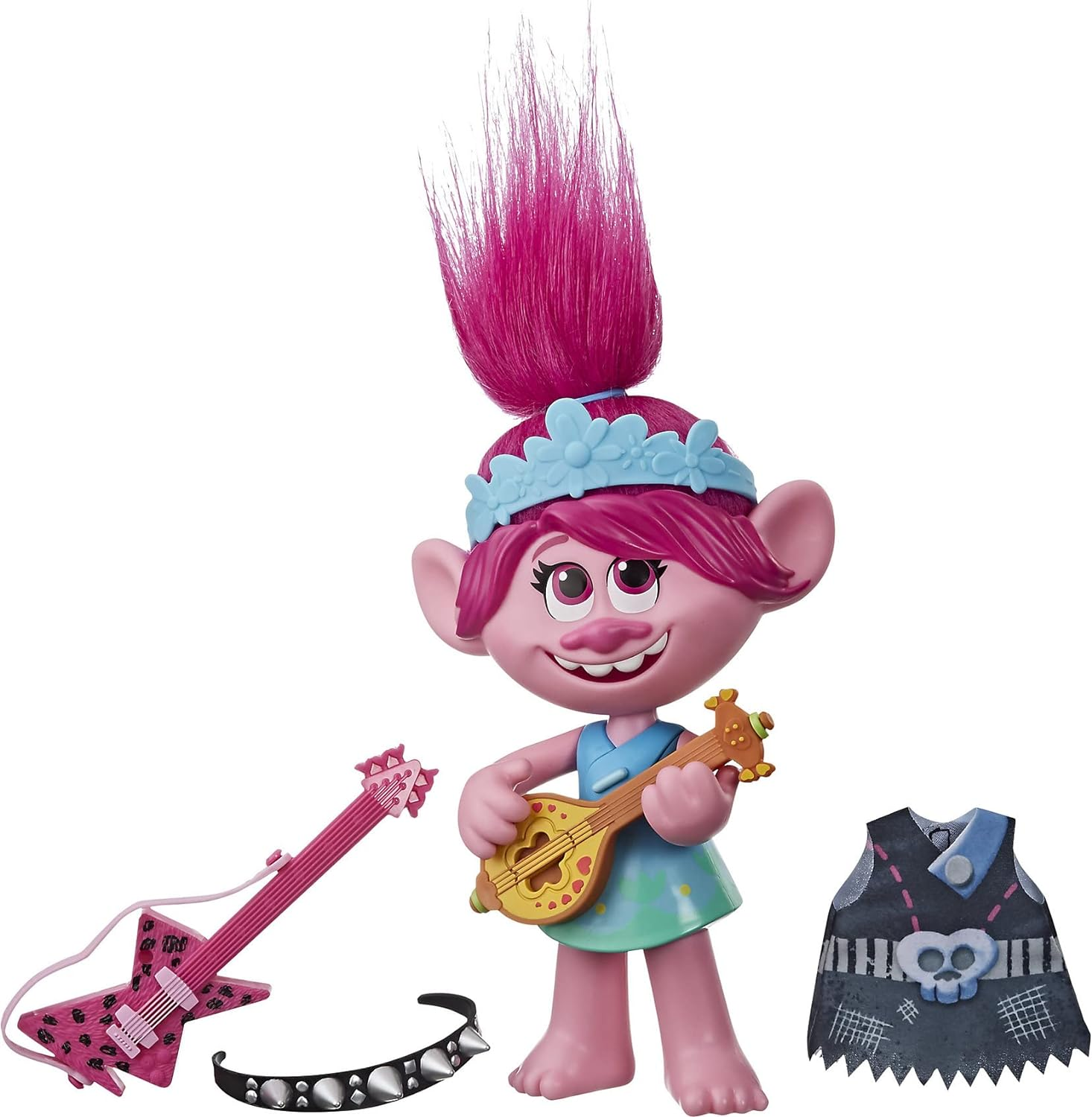 HASBRO DreamWorks Poppy Spielfigur Trolls Pop Rock Puppe 