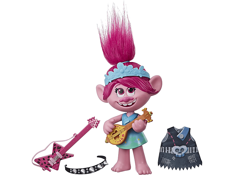 HASBRO DreamWorks Trolls Pop & Rock Poppy Puppe Spielfigur