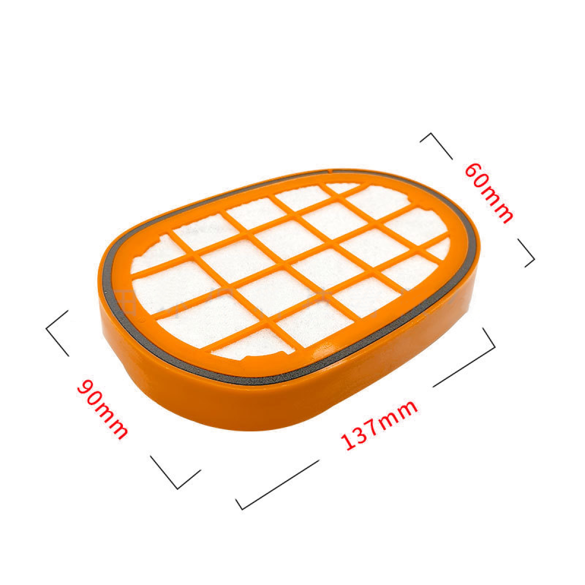 INF 2er-Pack Staubsaugerfilter für Staubsaugerfilter Philips FC6822/6823/6827/6908/6906