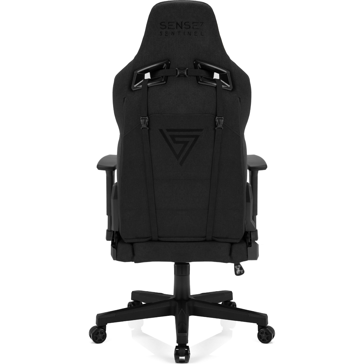 Stühle, schwarz Sentinel Fabric Gaming SENSE7