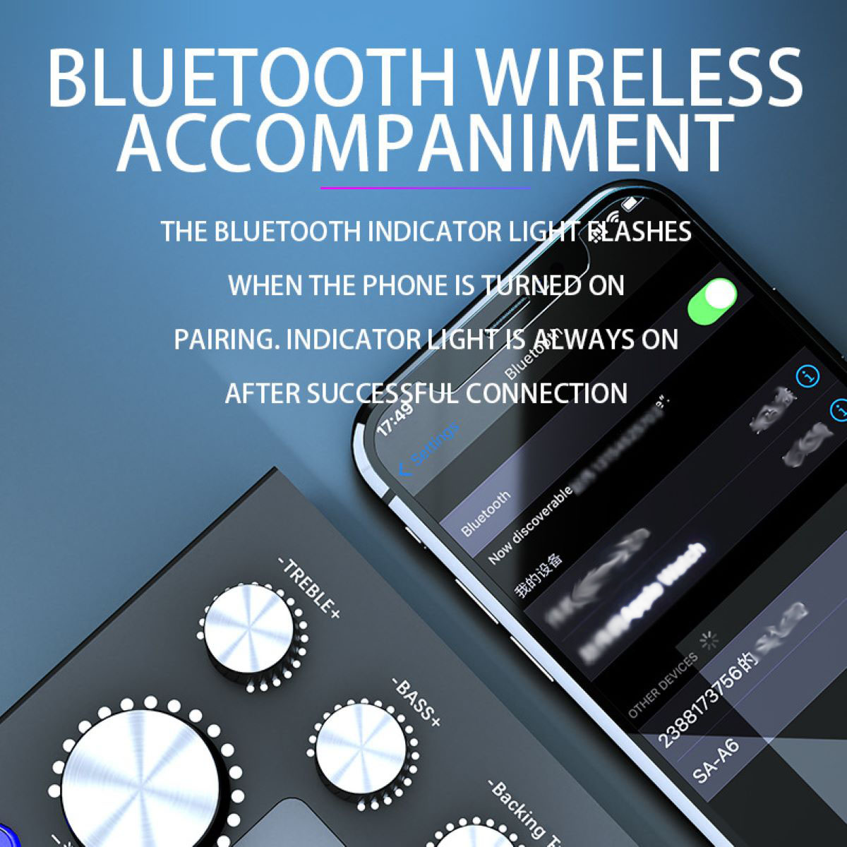 - Soundkarte Live für V8S brillante Sound LACAMAX Card Ergebnisse, Bluetooth-Konnektivität