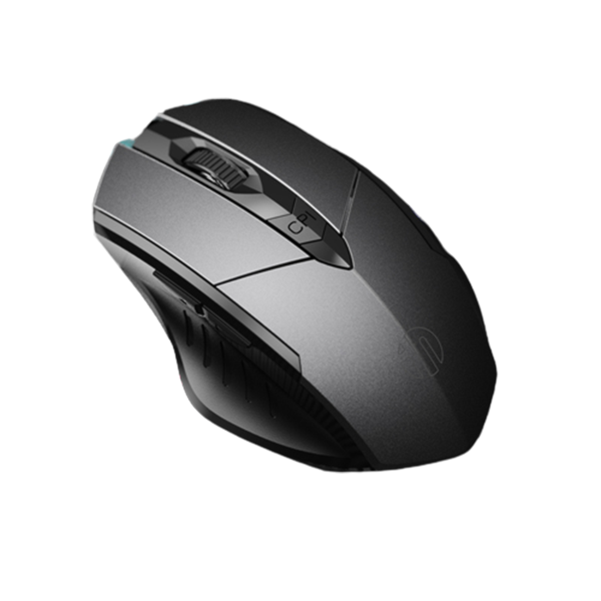 BYTELIKE Bluetooth Kabellose Maus, Wiederaufladbar Maus Maus Mechanisch Büro Gray Gaming Stumm Tri-Mode