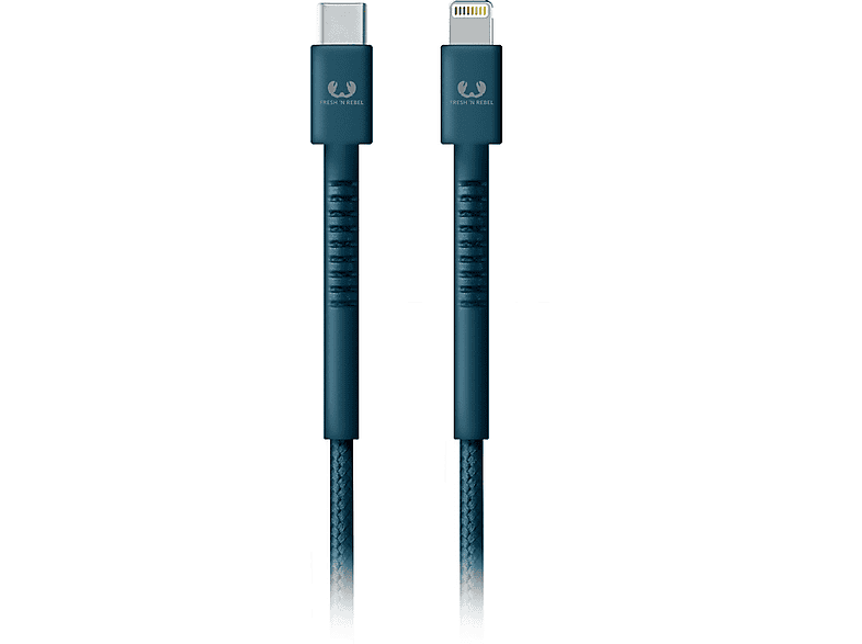 Cable USB Cable USB C a Lightning 1.5m petrol blue FRESH 'N REBEL
