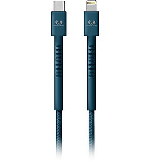 Cable USB  - Cable USB C a Lightning 1.5m petrol blue FRESH 'N REBEL, Azul