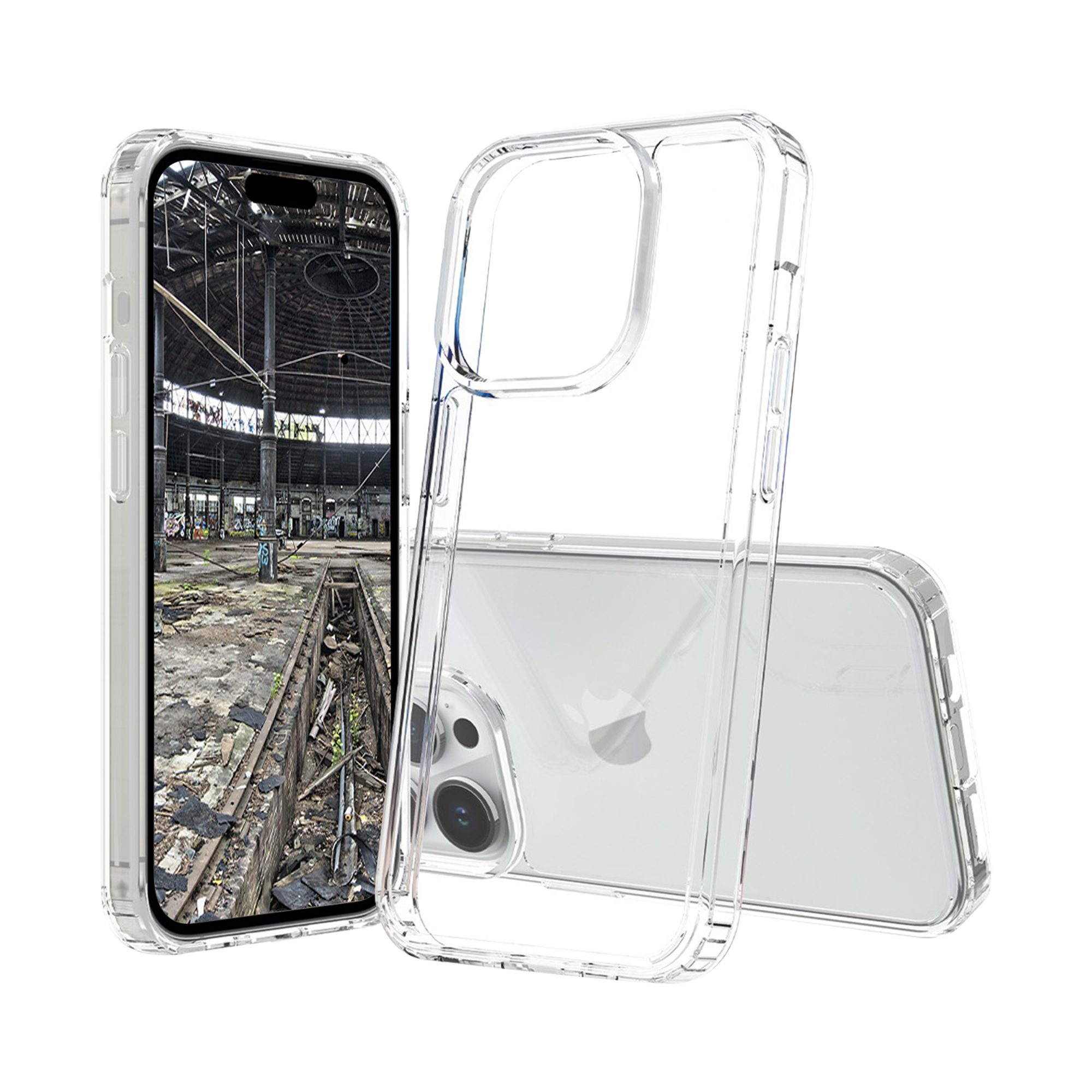 JT BERLIN transparent Pankow iPhone Pro 15 Max, Clear Backcover, MagSafe, Apple