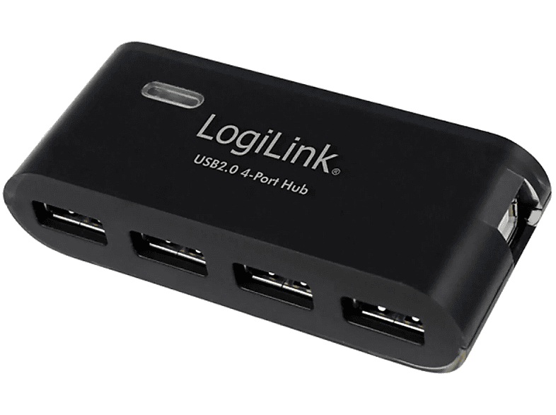 LOGILINK UA0085, Hub USB, Schwarz | USB Hubs