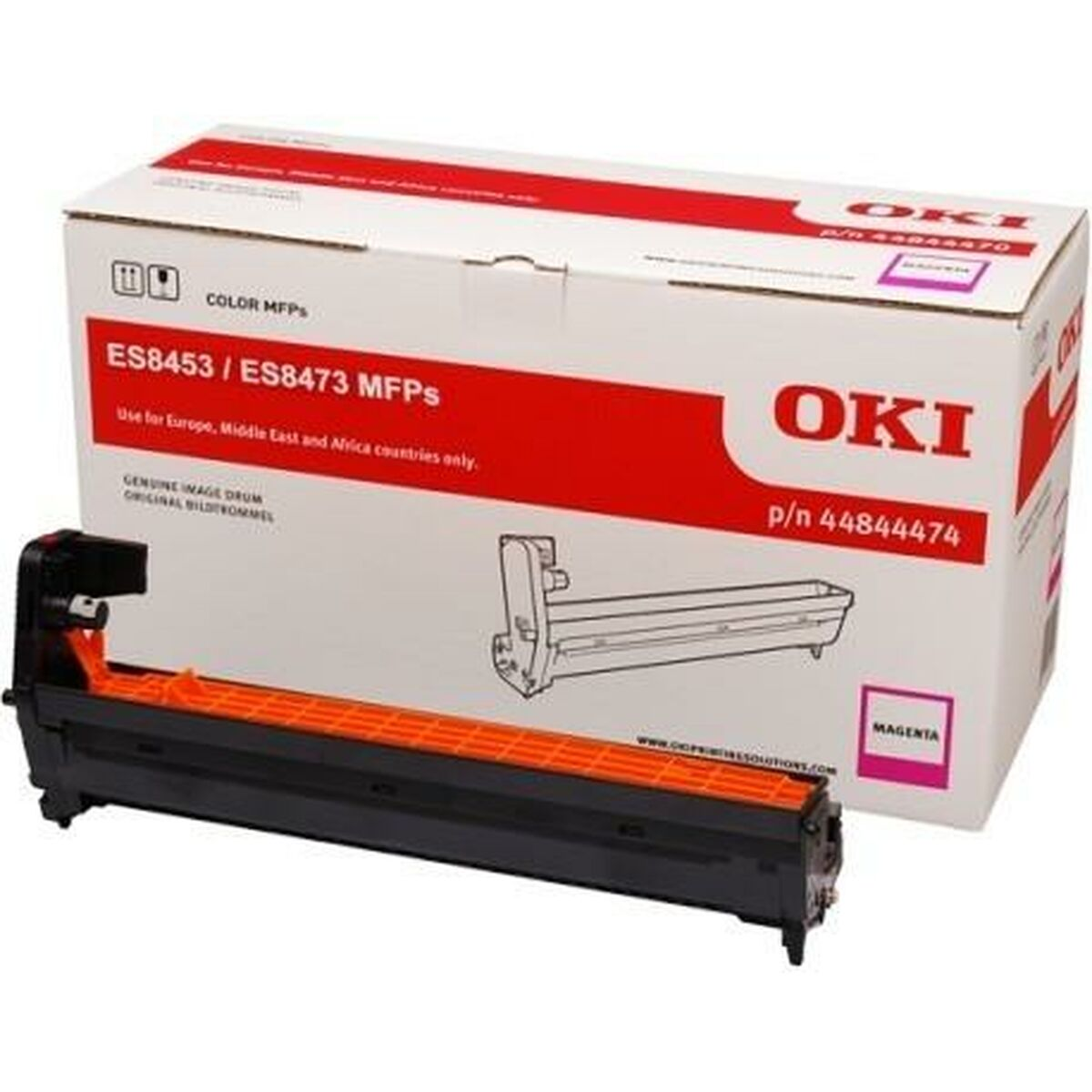 OKI 44844474 Orjinal Drum Ünitesi Lazer baskı . Kırmızı