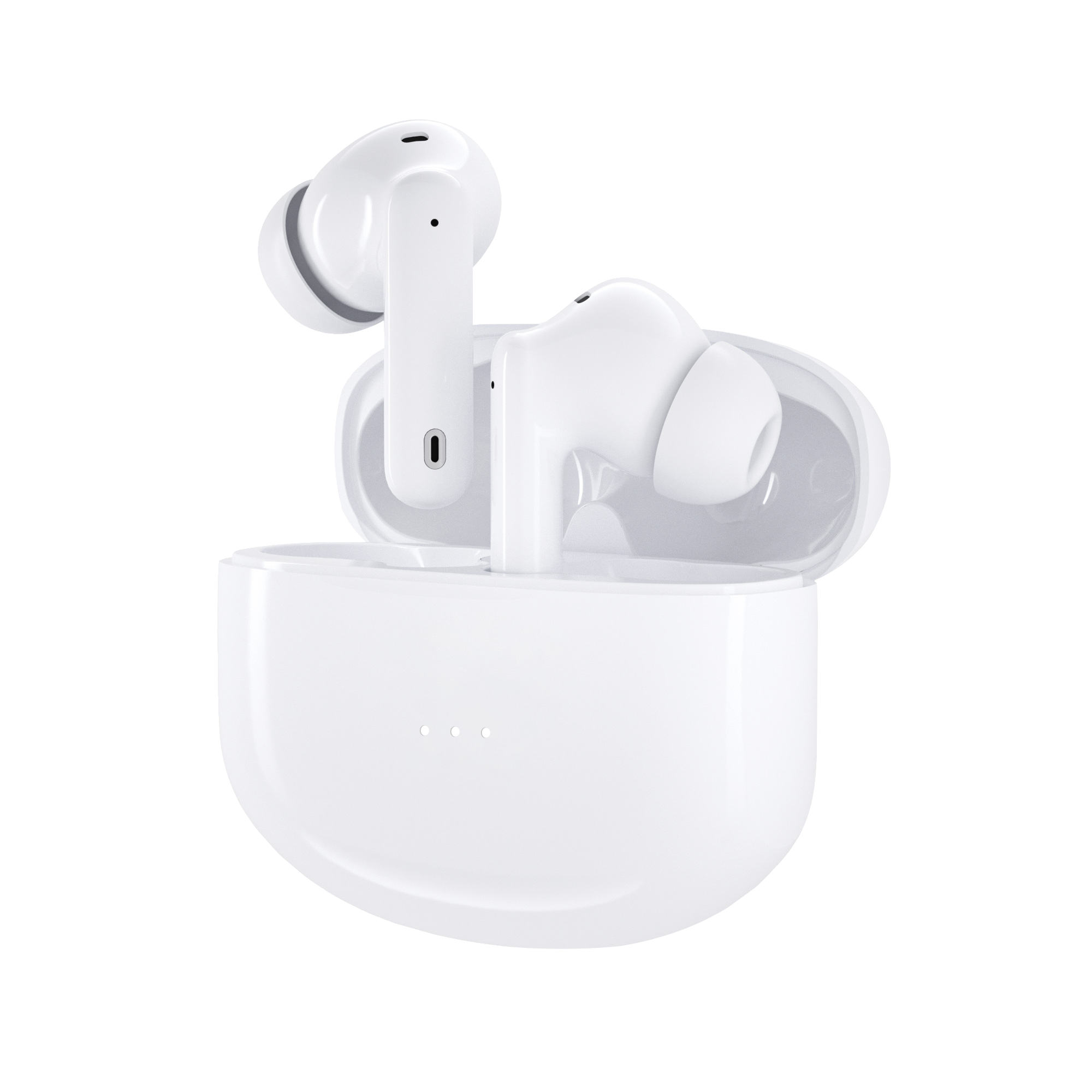 CAZY Wireless Earbuds Bluetooth 1, Weiß Kopfhörer In-ear