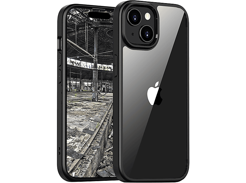 JT BERLIN Pankow Hybrid, Backcover, Apple, iPhone 15, transparent