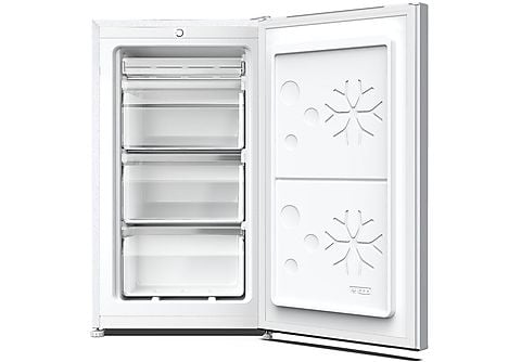 Congelador vertical - MILECTRIC FRV-85, 64 l, 84,5 cm, Blanco
