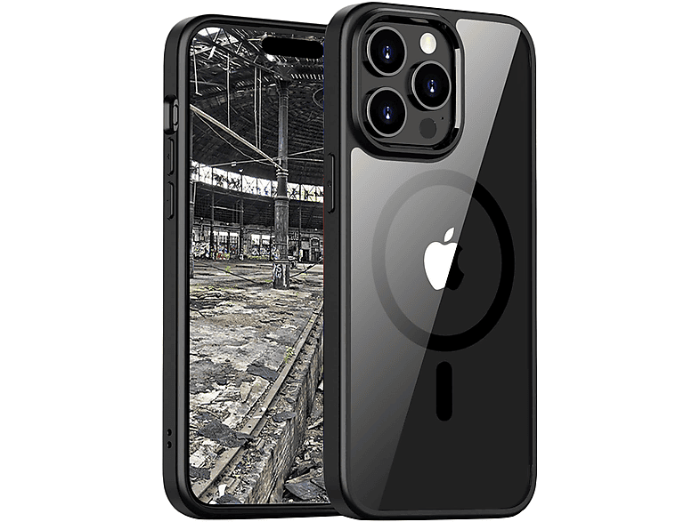 JT BERLIN Pankow Hybrid MagSafe, Backcover, Apple, iPhone 15 Pro, transparent