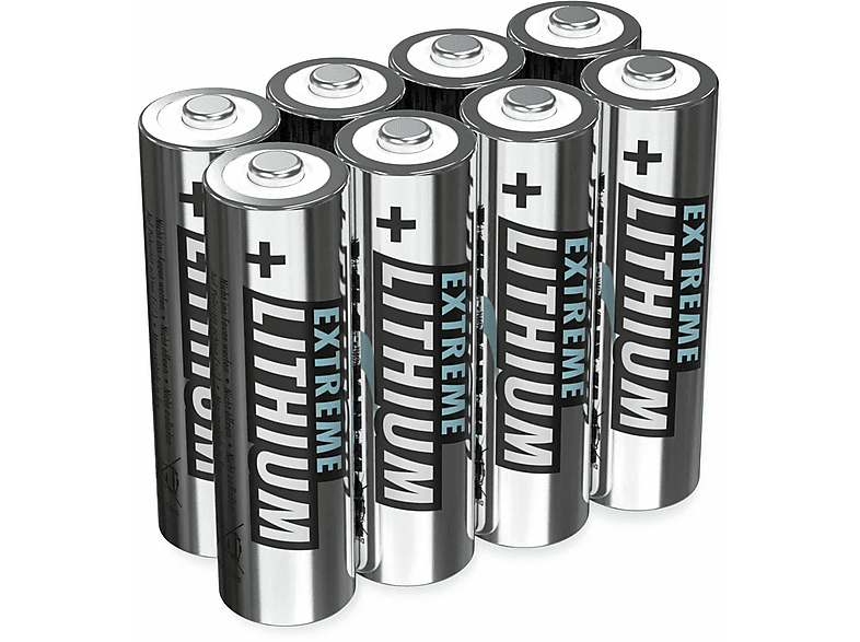 ANSMANN ANSMANN 15120012 Lithium Batterie Mignon AA, 8erPack Strom