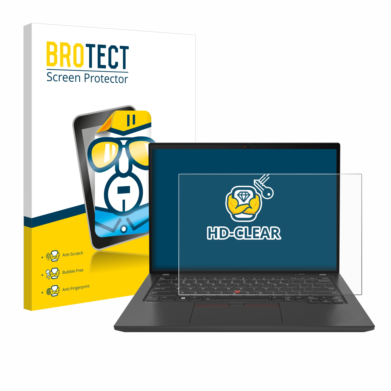 BROTECT klare Schutzfolie(für Lenovo ThinkPad 16\