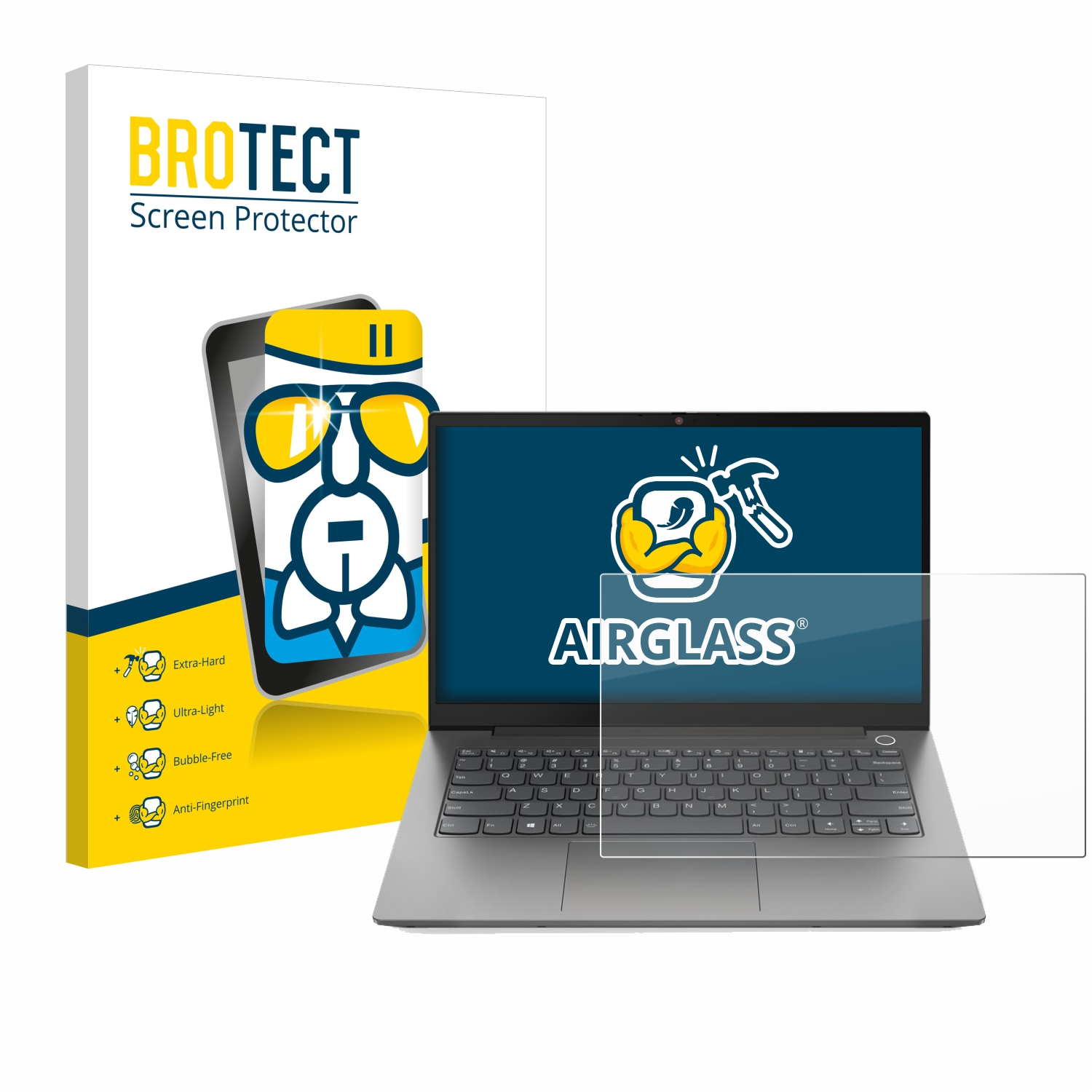 14 Airglass klare BROTECT Lenovo Schutzfolie(für ThinkBook 2) Gen