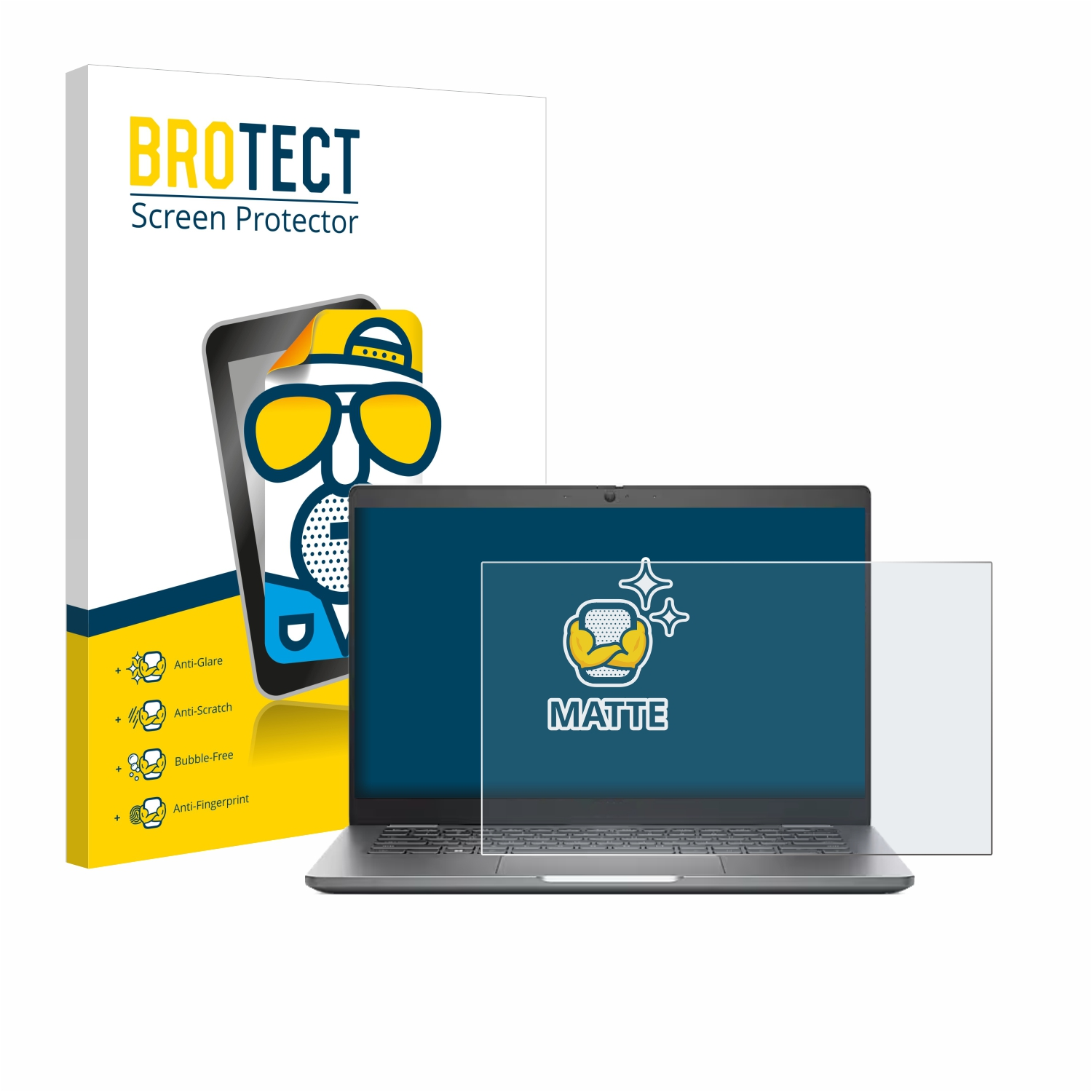 BROTECT matte Schutzfolie(für 5340 Dell Latitude Laptop)