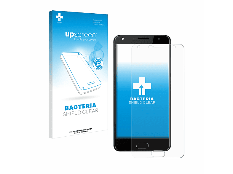 UPSCREEN antibakteriell klare Schutzfolie(für Energy Sistem Phone Pro 3)