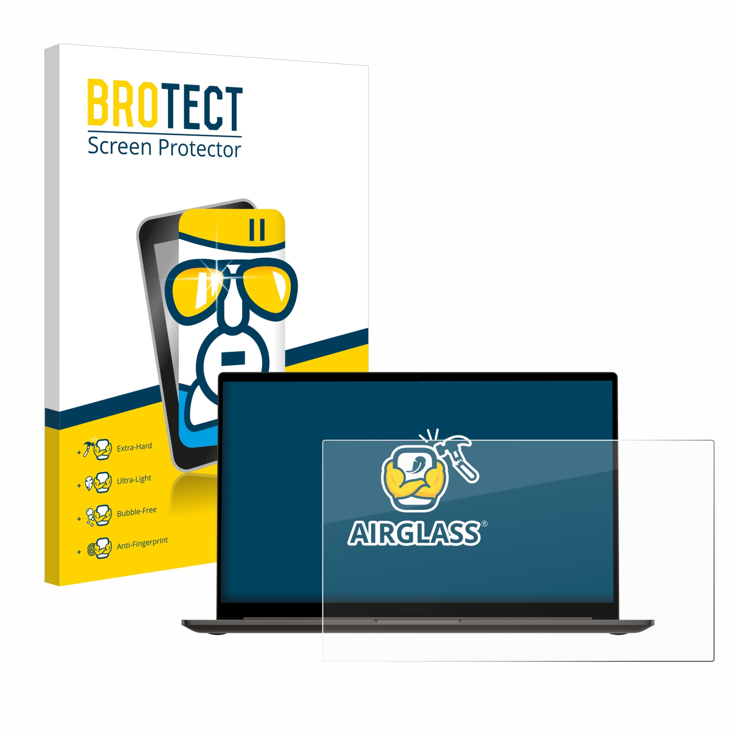 BROTECT Airglass klare Schutzfolie(für Samsung Galaxy Book3 15.6\