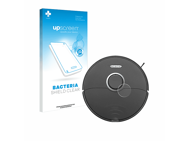 (nur Sensor Roborock Modell)) Lidar UPSCREEN weißes antibakteriell S8 Schutzfolie(für klare