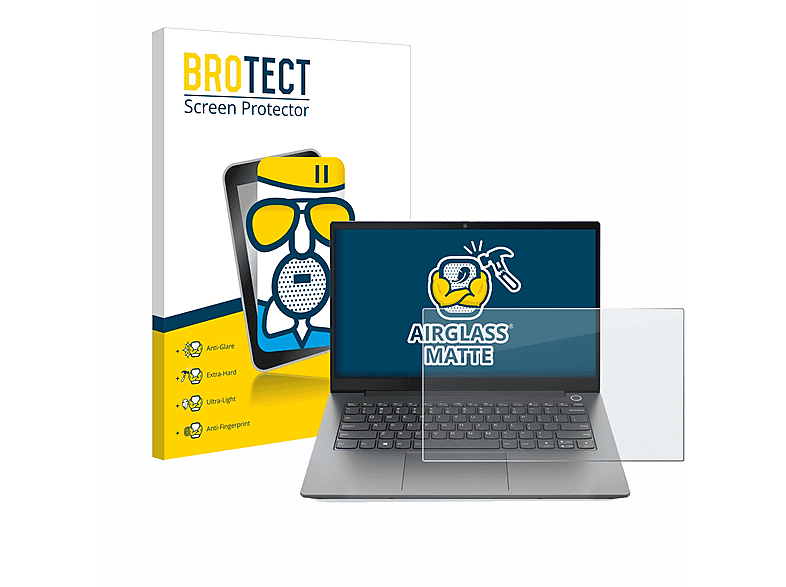 BROTECT Airglass matte Schutzfolie(für Gen ThinkBook 14 Lenovo 2)