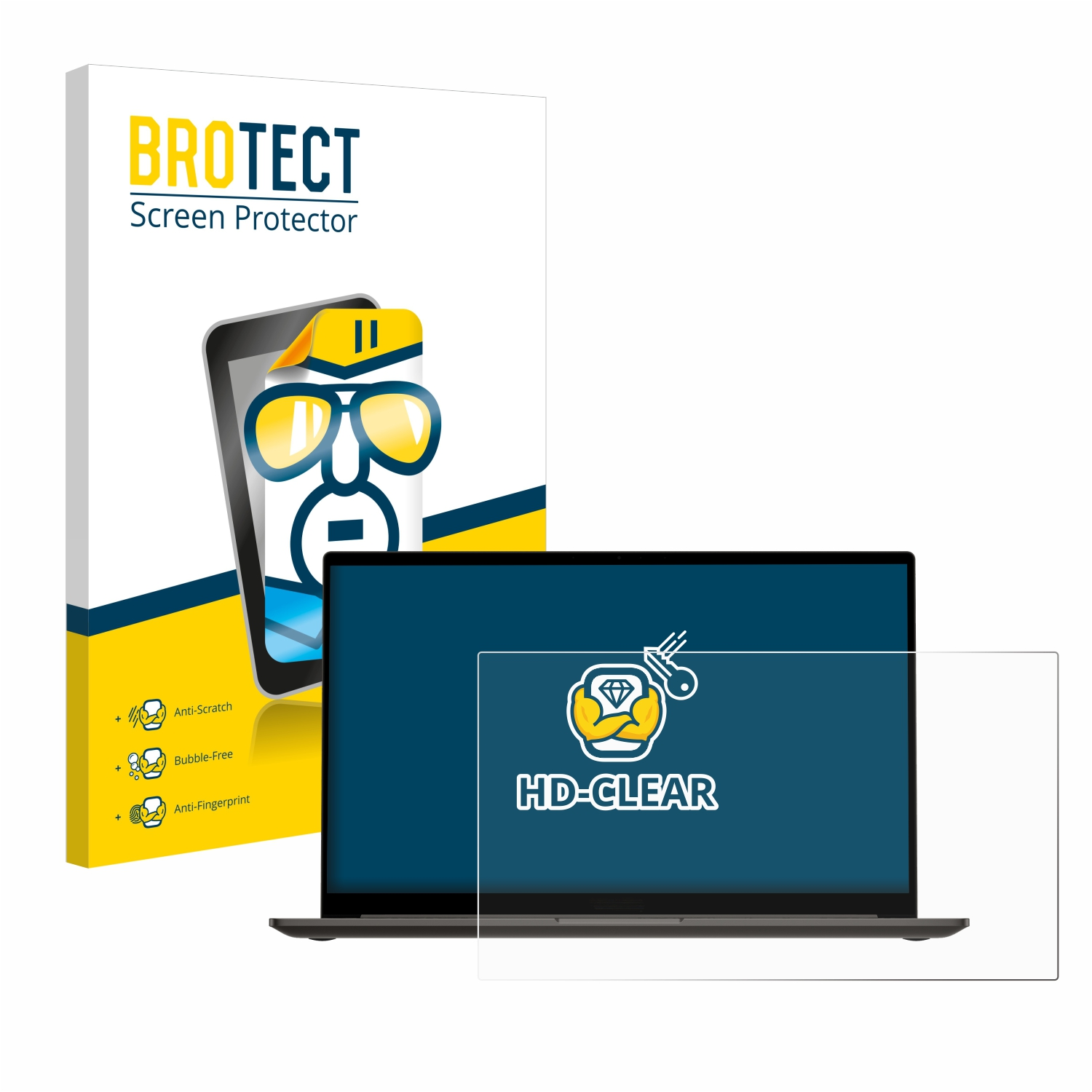 BROTECT klare Schutzfolie(für Samsung Galaxy Book3 15.6\