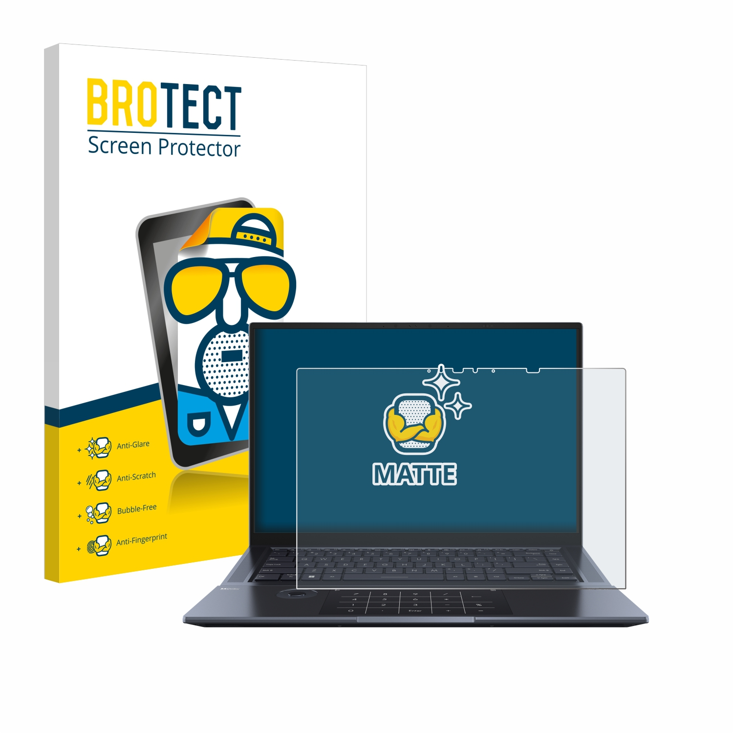 BROTECT matte Schutzfolie(für ASUS 16X OLED) ZenBook Pro