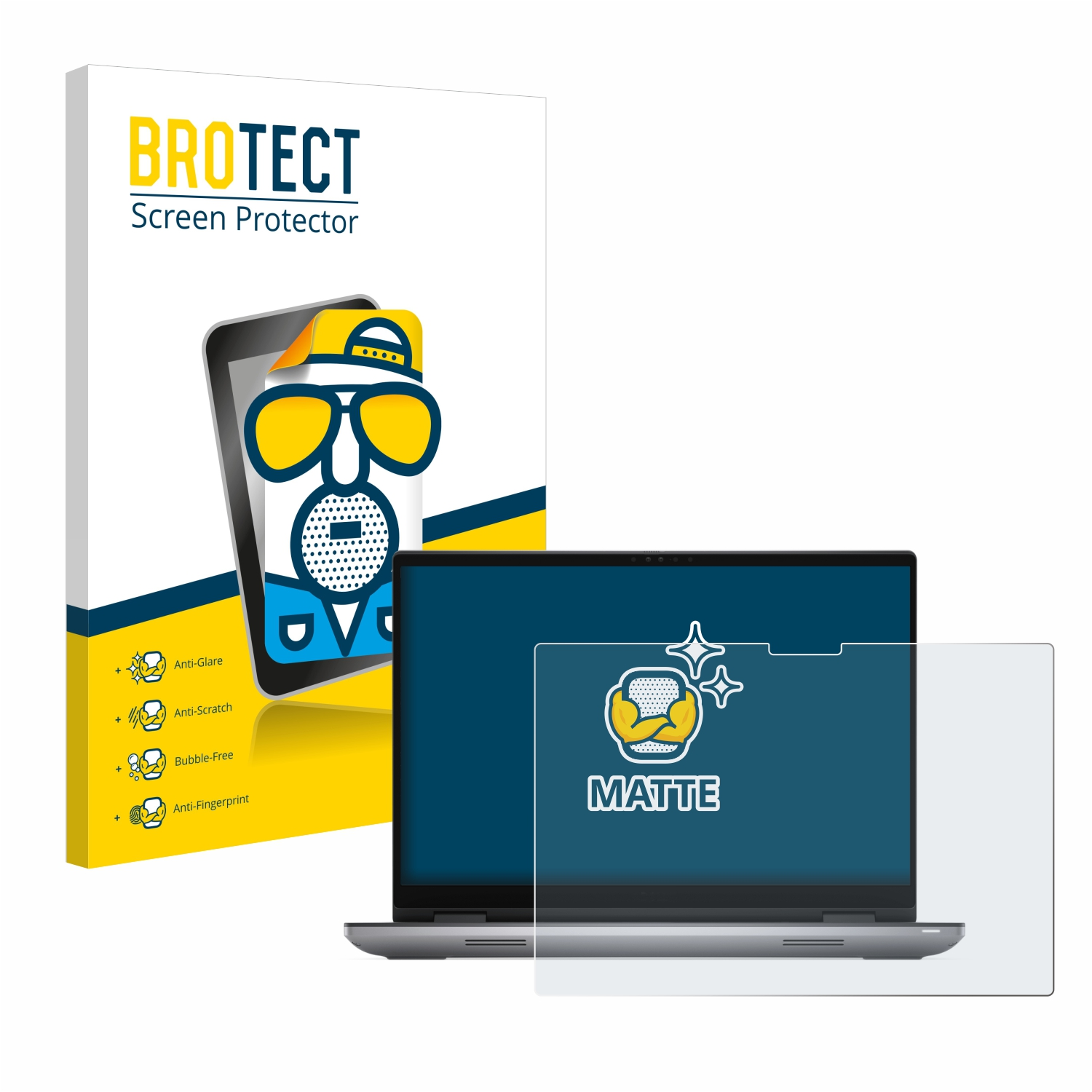BROTECT matte Schutzfolie(für Dell Precision Touch) 7680
