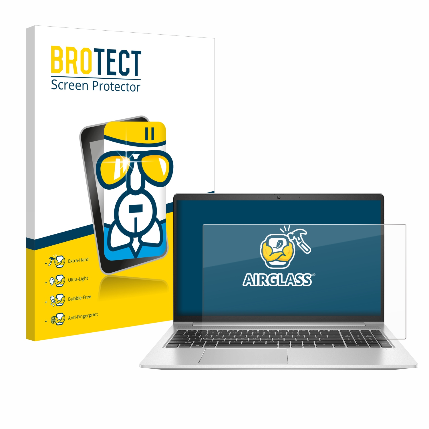 ProBook klare Schutzfolie(für 450 BROTECT G9) Airglass HP