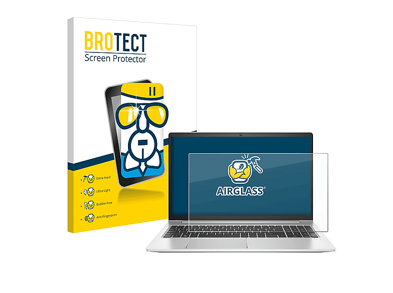 BROTECT Airglass klare Schutzfolie(für HP ProBook 450 G9)