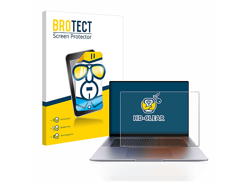 BROTECT klare Schutzfolie(für Huawei MateBook 16s 2023) | Pflege & Schutz