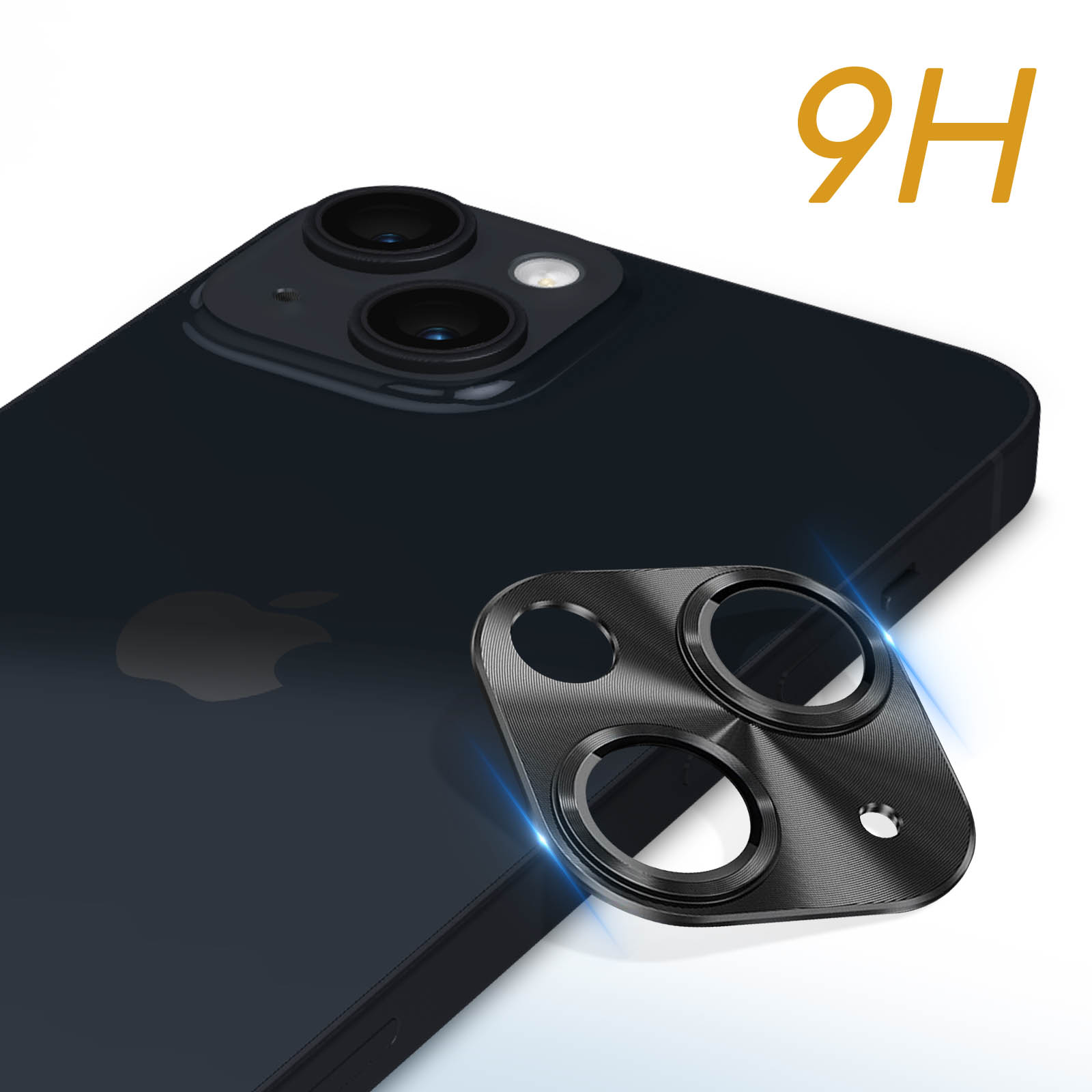 Folien(für Aluminiumlegierung Plus) Apple ENKAY Rückkamera 15 iPhone