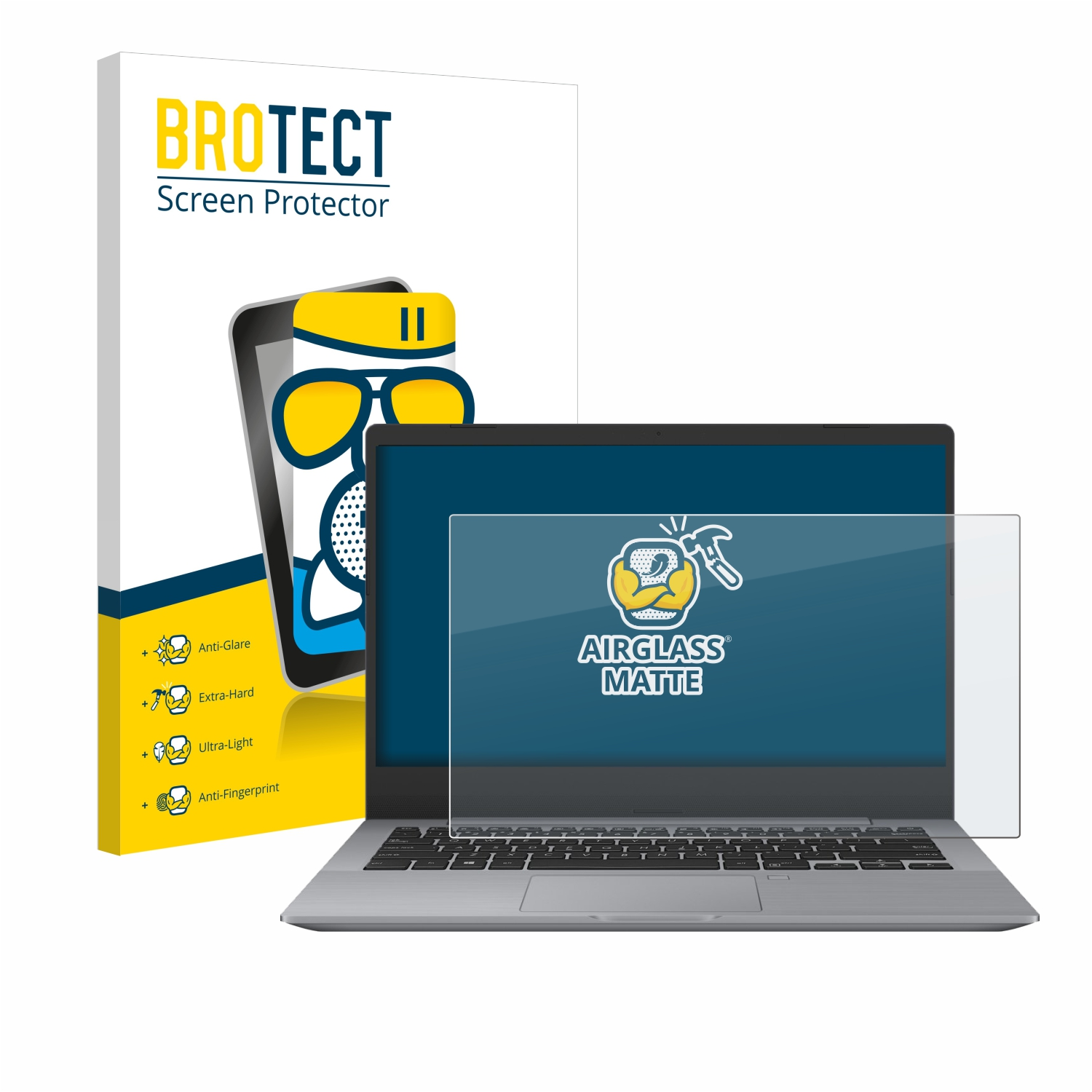 BROTECT Airglass matte Schutzfolie(für ASUS P5440) ExpertBook