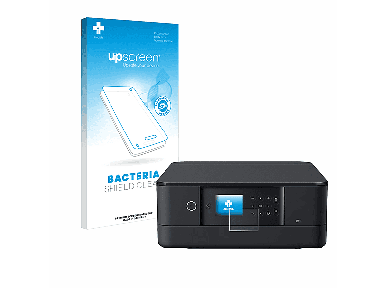 UPSCREEN antibakteriell Schutzfolie(für Epson klare XP-6100) Expression Premium