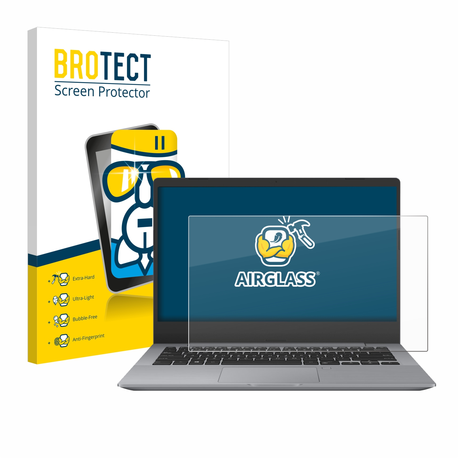 BROTECT Airglass ExpertBook Schutzfolie(für ASUS klare P5440)