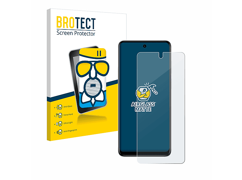 BROTECT Airglass matte Schutzfolie(für Motorola E32) Moto