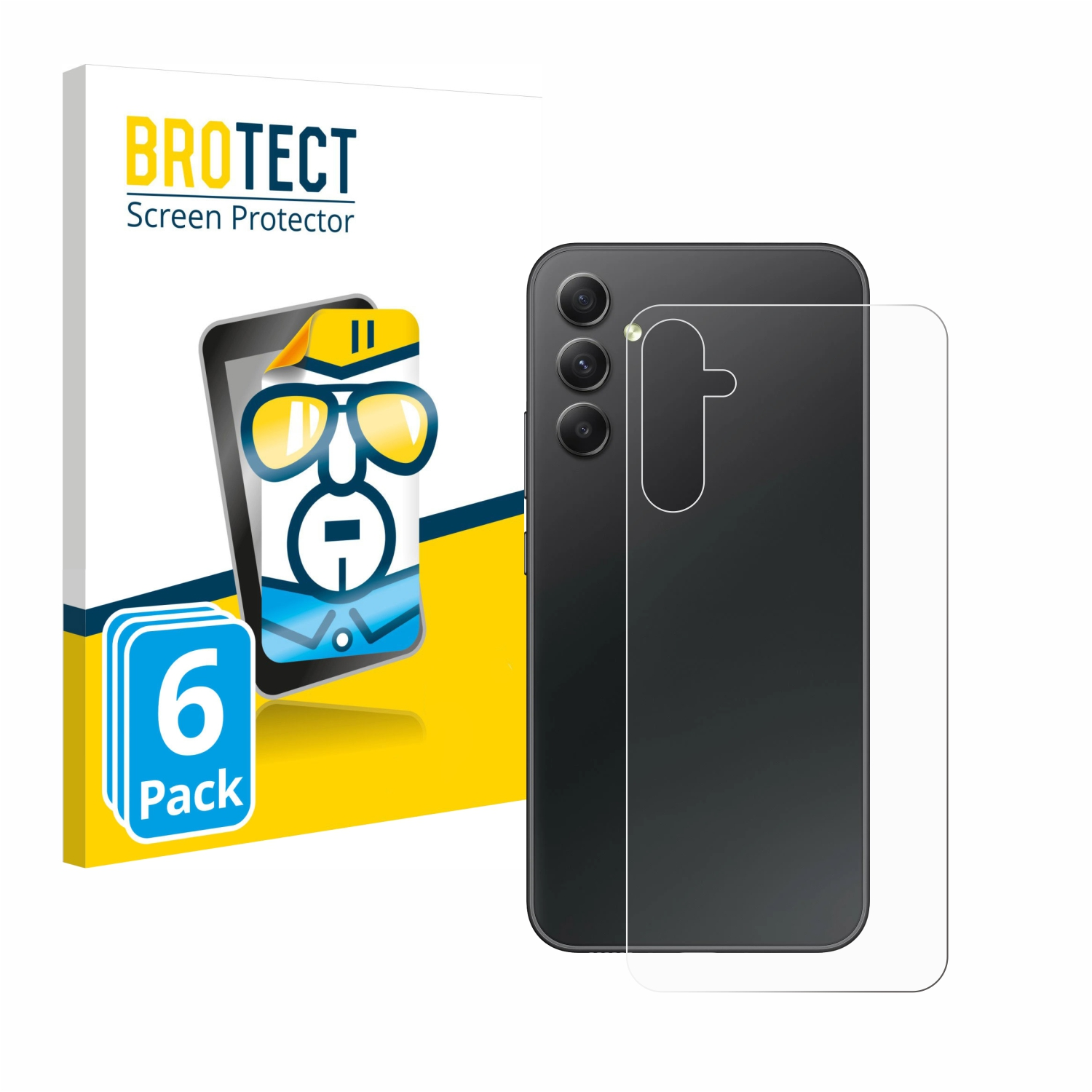 A34 BROTECT Samsung 5G) 6x Galaxy Schutzfolie(für klare